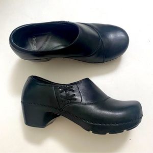 Dansko Stacie Clogs black leather 9837787800 eu 37 6.5-7